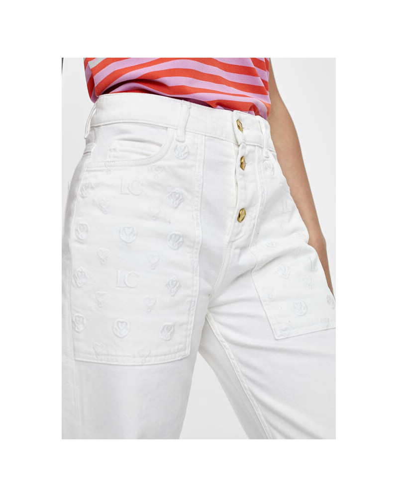 Jean Large Brodé LC