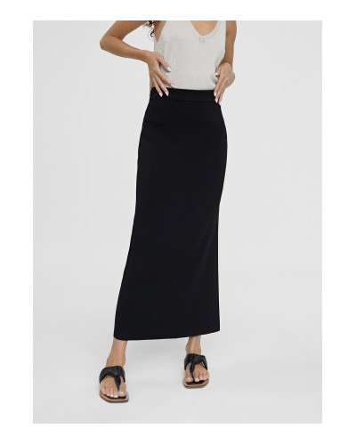 JUPE MIDI EN MAILLE LC