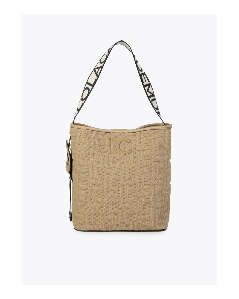 SAC CABAS EN TISSU MONOGRAMME
