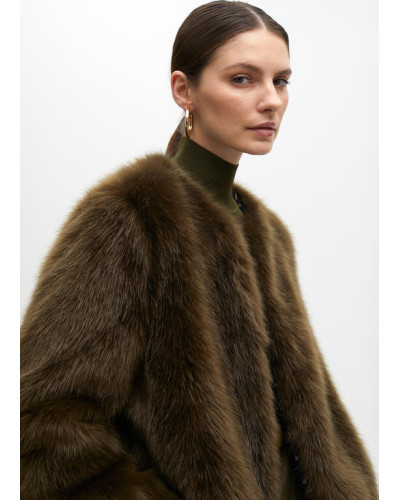 VESTE  FAUSSE FOURRURE LC