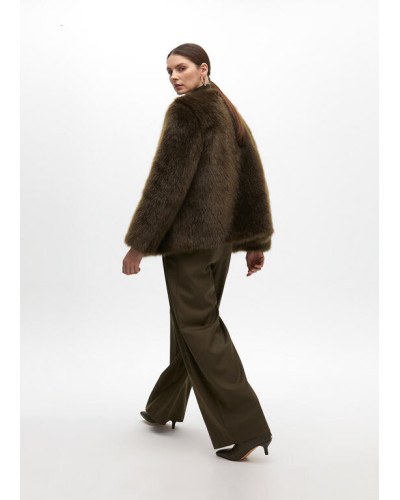 VESTE  FAUSSE FOURRURE LC