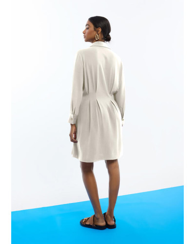 Robe chemise fluide