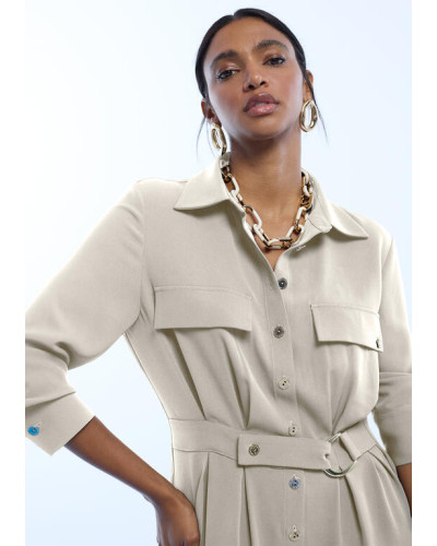 Robe chemise fluide