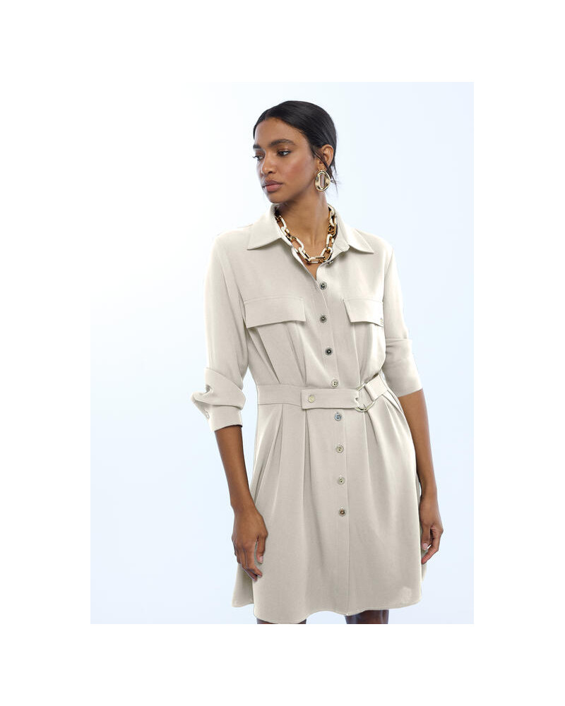 Robe chemise fluide