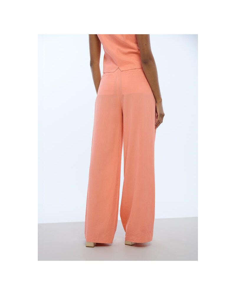 PANTALON PALAZZO A PINCES LC