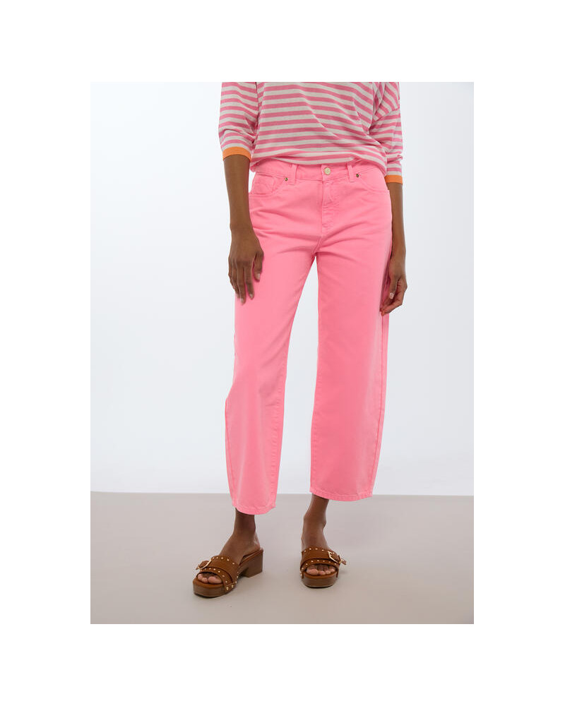 PANTALON CAROTTE FLUO LC