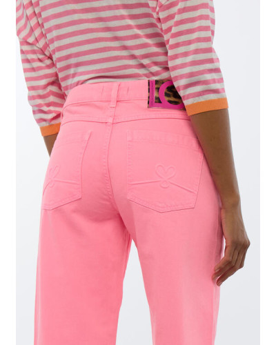 PANTALON CAROTTE FLUO LC