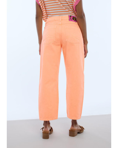 PANTALON CAROTTE FLUO LC