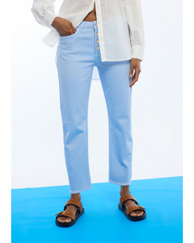 PANTALON ÉVASÉ AVEC BOUTONS LC