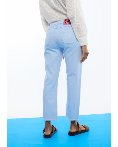 PANTALON ÉVASÉ AVEC BOUTONS LC