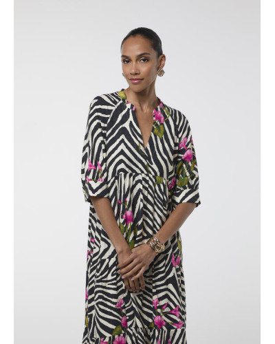 ROBE LONGUE ZEBRE LOLA C