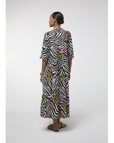 ROBE LONGUE ZEBRE LOLA C