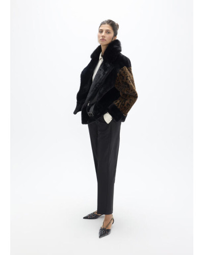 MANTEAU COURT FOURRURE LC