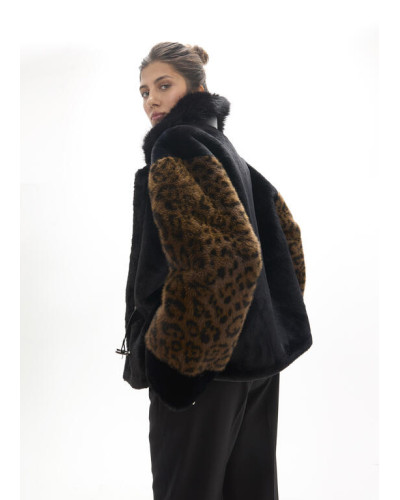 MANTEAU COURT FOURRURE LC
