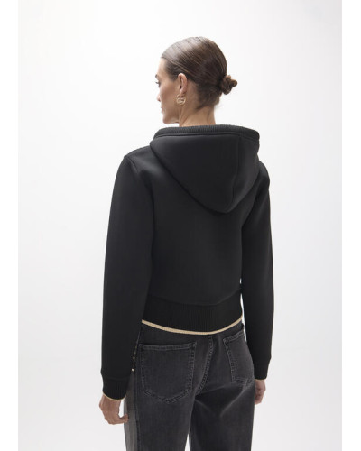 SWEAT OUVERT  PAILLETTES LC