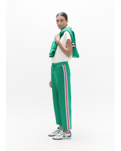 PANTALON JOGGER À BANDE LATÉRA