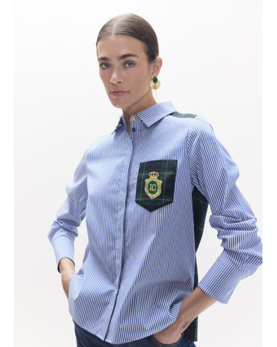 CHEMISE RAYEE ECOSSAIS LC