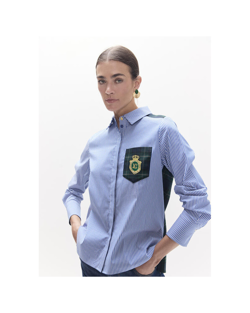 CHEMISE RAYEE ECOSSAIS LC