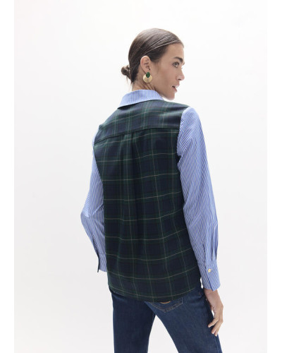 CHEMISE RAYEE ECOSSAIS LC