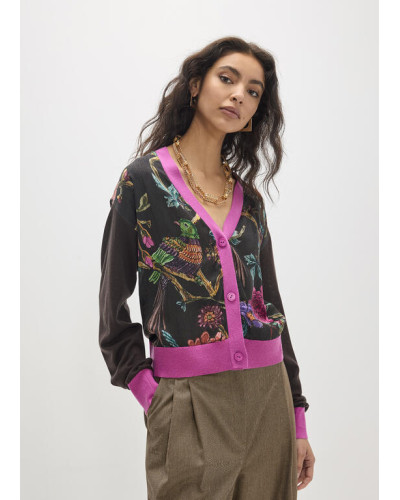 GILET BI MATIERE LOLA C