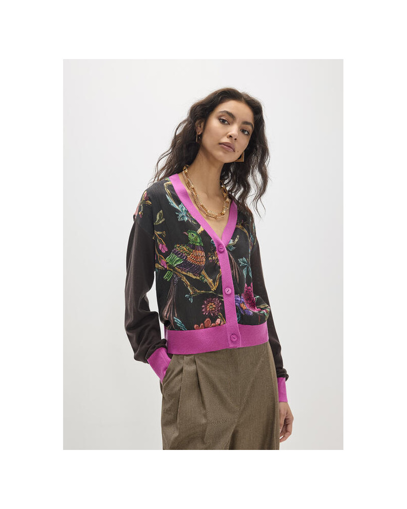 GILET BI MATIERE LOLA C