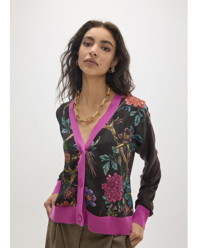 GILET BI MATIERE LOLA C
