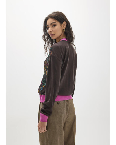 GILET BI MATIERE LOLA C