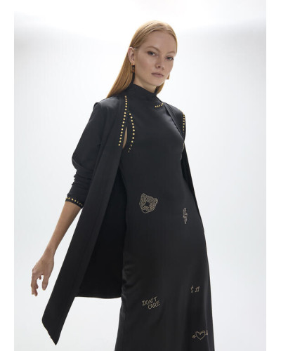 CARDIGAN LONG A CLOUS LC