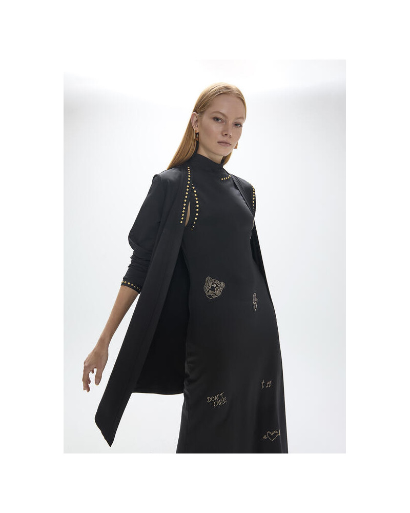 CARDIGAN LONG A CLOUS LC