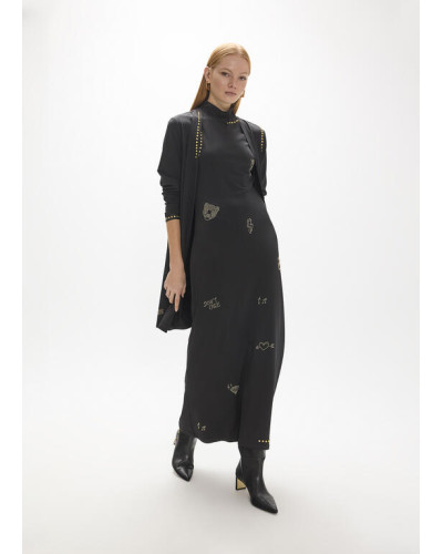 CARDIGAN LONG A CLOUS LC